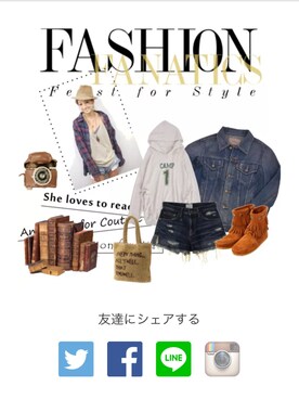 ᴹᴬᴿᴵᴺᴬさんのコーディネート