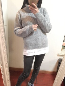 MOmo daさん（レディース・155cm）の冬コーディネート