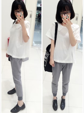 Y少先队员Yさん（レディース・163cm）の春コーディネート