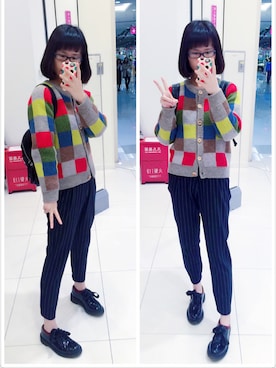 Y少先队员Yさん（レディース・163cm）の冬コーディネート