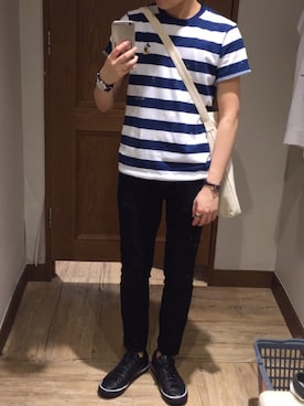 「BLACK COMME des GARÇONS」｜「アイテム（財布/小物）」を使った、Choilokyeeさん（メンズ・165cm）の夏コーディネート