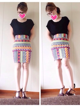 yukkythさん（レディース・161cm）の夏コーディネート