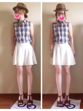 yukkythさん（レディース・161cm）の夏コーディネート