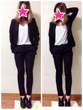 「FREE'S MART（フリーズマート）のアイテム（ブーティ）」を使った、yukkythさん（レディース・161cm）の秋コーディネート