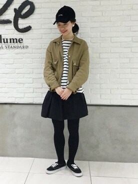 「relume」｜JOURNAL STANDARD relume札幌店スタッフさん（レディース・160cm）の冬コーディネート