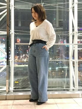 「relume」｜JOURNAL STANDARD relume札幌店スタッフさん（レディース・154cm）の冬コーディネート