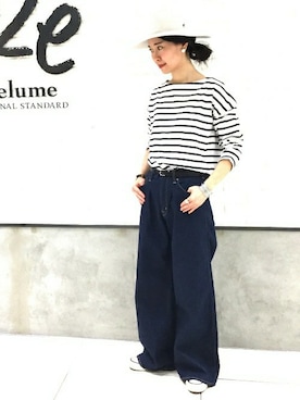 「relume」｜JOURNAL STANDARD relume札幌店スタッフさん（レディース・160cm）の冬コーディネート
