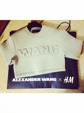 「Alexander Wang」｜「アイテム（スウェット）」を使った、帆希さん（レディース・155cm）の秋コーディネート