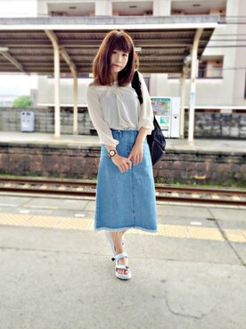 M⃝I⃝S⃝U⃝Z⃝U⃝さん(レディース・158cm)の夏コーディネート