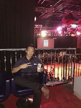 「D&G（ディーアンドジー）のアイテム（腕時計）」を使った、LEOさん（メンズ・173cm）の夏コーディネート