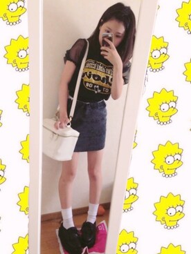 あみごんさん（レディース・155cm）の夏コーディネート