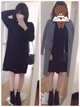 あみごんさん（レディース・154cm）の春コーディネート