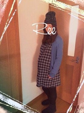 ree✄さん（レディース・165cm）の冬コーディネート