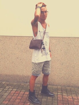 XavierShihさん（メンズ・174cm）の夏コーディネート