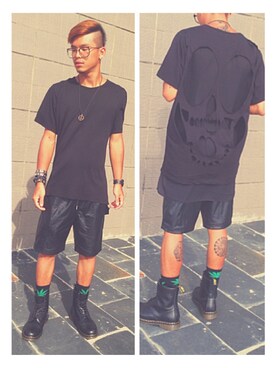 XavierShihさん（メンズ・174cm）の夏コーディネート