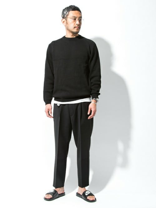 高野 剛 ビューティ ユース ユナイテッドアローズ 原宿メンズストア Beauty Youth United Arrowsのニット セーターを使ったコーディネート Wear