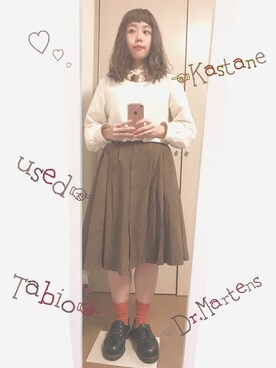 とみたみのりさんのコーディネート