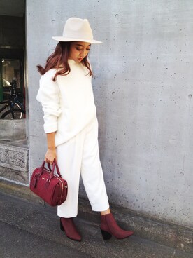 7kitagawaさん（レディース・158cm）の秋コーディネート