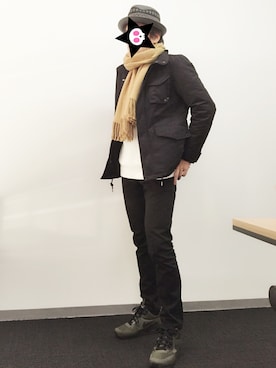 Yassyさん（メンズ・173cm）の冬コーディネート