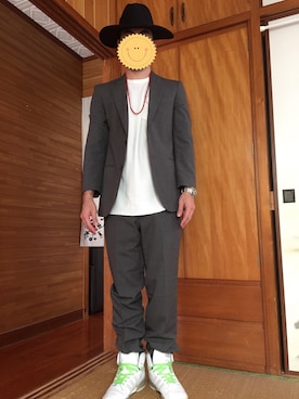 桜さん（メンズ・170cm）の春コーディネート