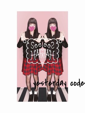 「RETRO GIRL（レトロガール）のアイテム（その他アウター、ブラック系）」を使った、ayaさん（レディース・160cm）の秋コーディネート