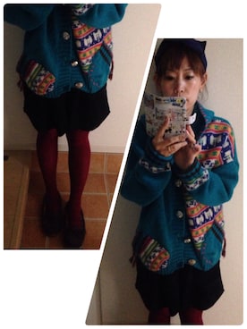 「Weave Toshi（ウィーブトシ）のアイテム」を使った、Yuko★さん（レディース・149cm）の秋コーディネート