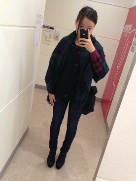 ま よ こ ☻さん（レディース・158cm）の冬コーディネート