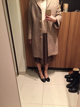 「Acne Studios（アクネストゥディオズ）のアイテム（テーラードジャケット）」を使った、さとこさん（レディース・164cm）の冬コーディネート