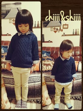chiiii＆shiiiiさんのコーディネート