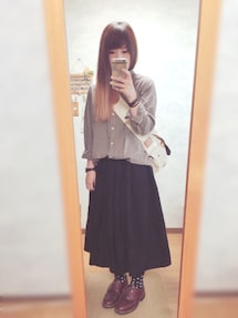 新品/未使用　菊池亜希子さんコラボ　みちくさブーツ　黒 セール】 anAcorn×chausser×HUMAN WOMAN コラボ「みちくさブーツ