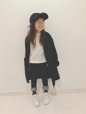 「Birthday（バースデイ）のアイテム（その他アウター）」を使った、kii_memeさん（キッズ・100cm）の秋コーディネート