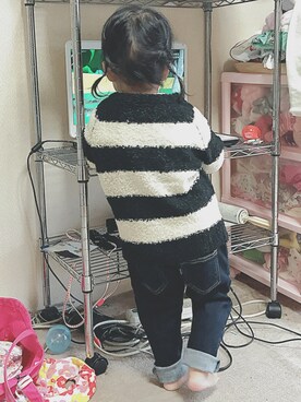 827さん(キッズ・90cm)の秋コーディネート