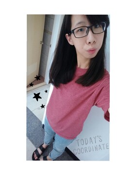 「素T」｜SyRouさん（レディース・162cm）の冬コーディネート