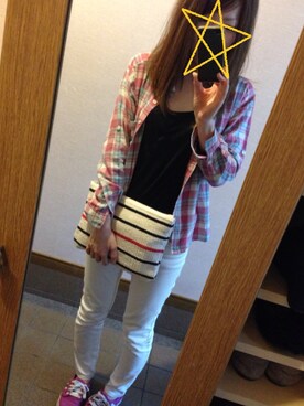 Rさん（レディース・160cm）の春コーディネート