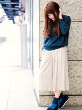 「ナバアサナ」｜ゆみコさん（レディース・157cm）の春コーディネート