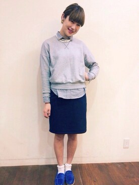 maichaelさん（レディース・170cm）の冬コーディネート