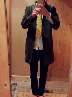 フォーマルスーツ 小物を使った ユニクロ のメンズ人気ファッションコーディネート Wear