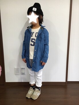 yuuuさん（キッズ・110cm）の春コーディネート