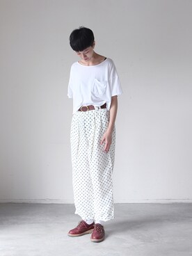 AROOMMODELさん（レディース・165cm）の夏コーディネート