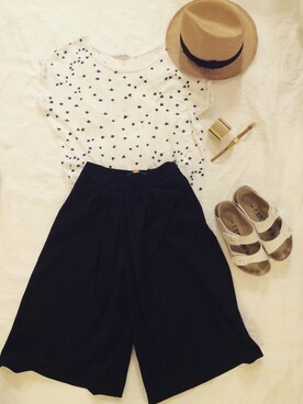 ericaさん（レディース・154cm）の夏コーディネート