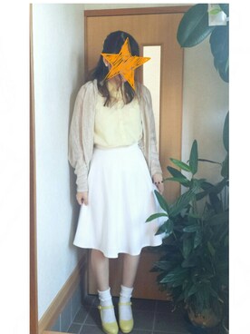 「ふんわり」｜「アイテム（ジャケット/アウター）」を使った、もつ子、さん（レディース・158cm）の春コーディネート