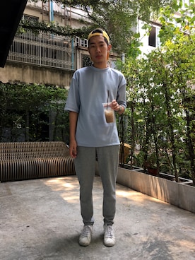 「PANTONE」｜a comfy boyさん（メンズ・178cm）の春コーディネート