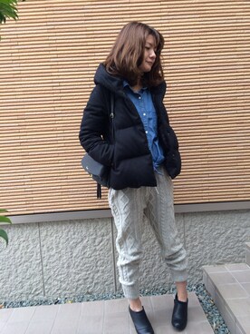 HOBIさん(レディース・159cm)の冬コーディネート