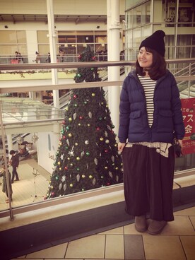 HOBIさん（レディース・159cm）の冬コーディネート