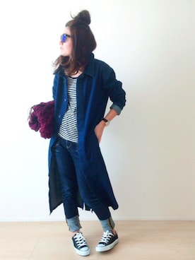 HOBIさん（レディース・159cm）の冬コーディネート