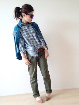 HOBIさん（レディース・159cm）の冬コーディネート