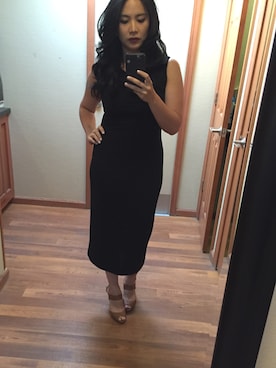 「midi skirt」｜Stephanieさん（レディース・157cm）の夏コーディネート