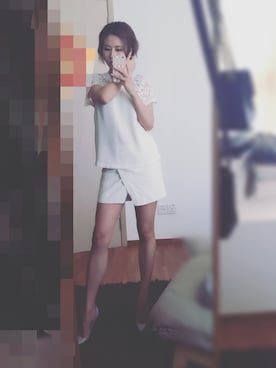 「FCUK（フレンチコネクション）のアイテム」を使った、shana_gogobyさん（レディース・166cm）の冬コーディネート