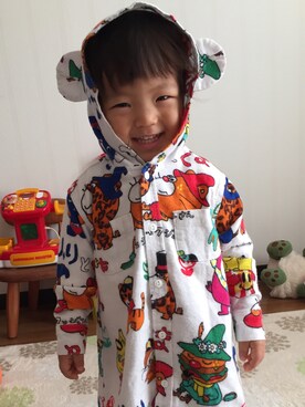 「JAM（ジャム）のアイテム（ワンピース/ドレス）」を使った、まーさん（レディース・80cm）の冬コーディネート