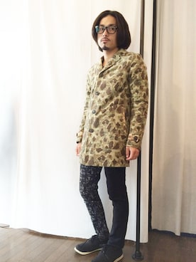 yusuke kanekoさん（メンズ・168cm）の秋コーディネート